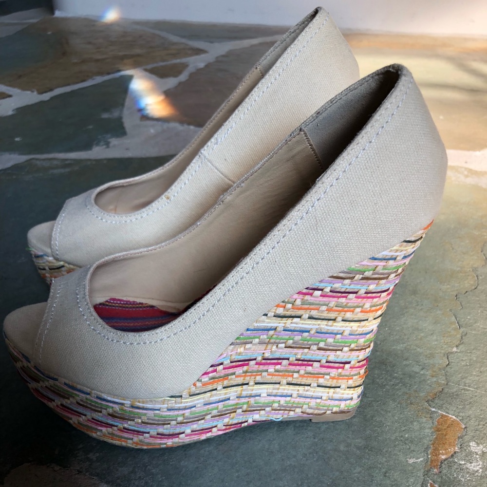 Platform Shoes Multicolored